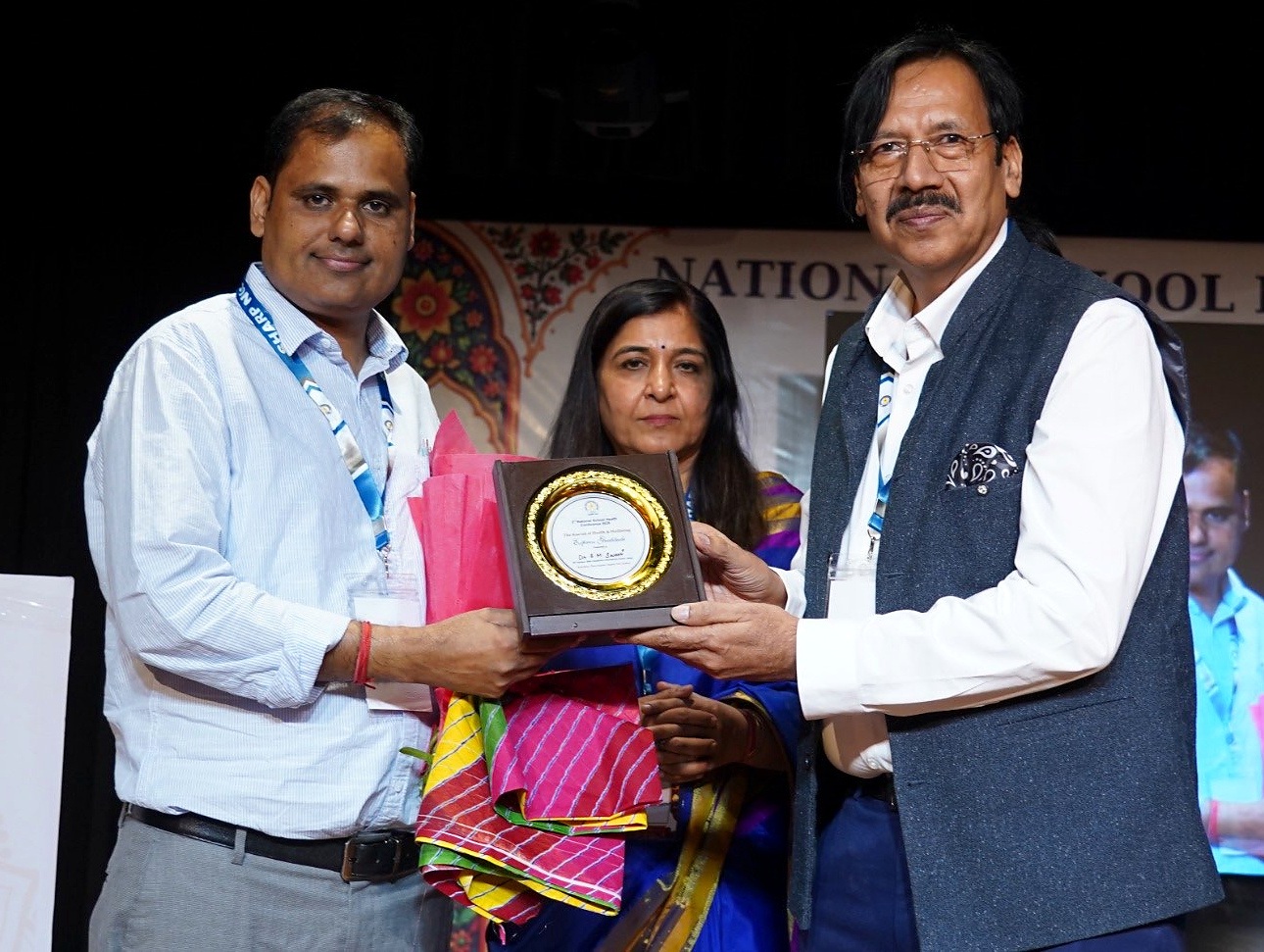 A School Health Award is presented during the conference.