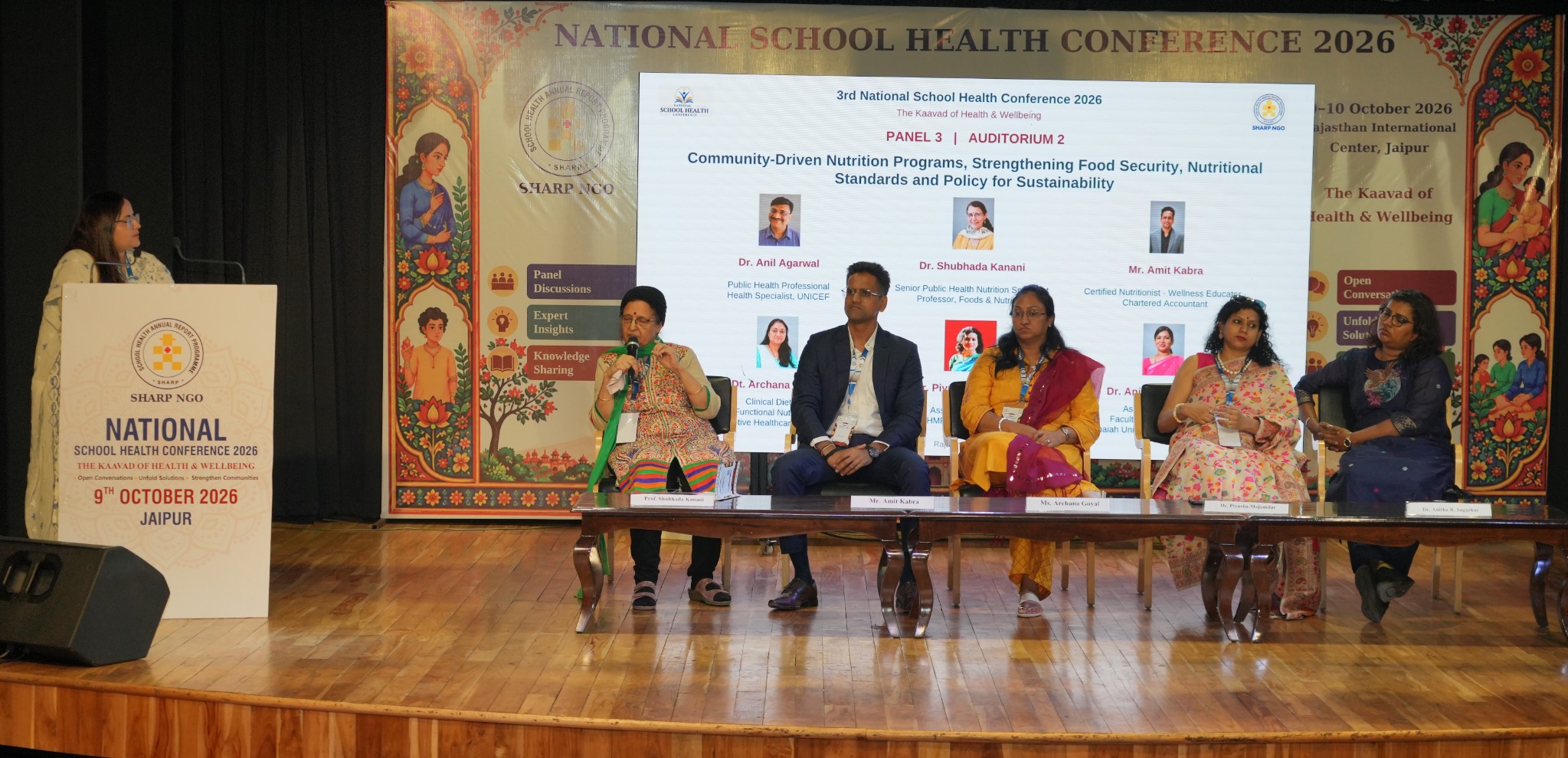 Panel discussion at the National School Health Conference 2026
